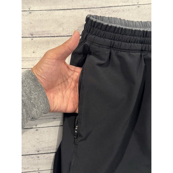 MACK WELDON Mens Stratus Compression Lined Short XL Black Zip Pockets 7” Inseam - Picture 8 of 16